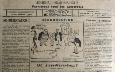 N° 1 du Canard Enchaîné –  5 Juillet 1916