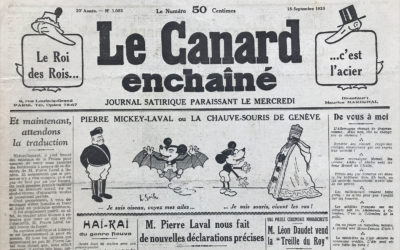 N° 1003 du Canard Enchaîné –  18 Septembre 1935