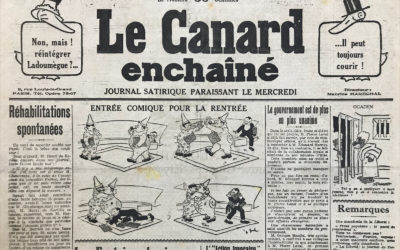 N° 1011 du Canard Enchaîné –  13 Novembre 1935