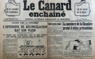 N° 1015 du Canard Enchaîné –  11 Décembre 1935