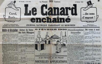 N° 1023 du Canard Enchaîné –  5 Février 1936
