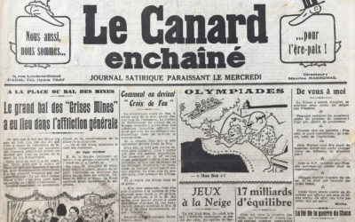 N° 1024 du Canard Enchaîné –  12 Février 1936