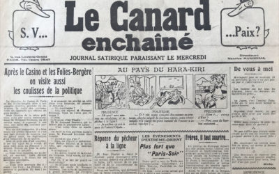 N° 1027 du Canard Enchaîné –  4 Mars 1936