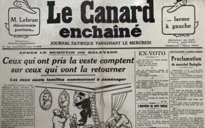 N° 1036 du Canard Enchaîné – 6 Mai 1936