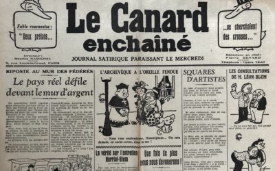 N° 1038 du Canard Enchaîné – 20 Mai 1936