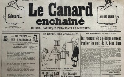 N° 1039 du Canard Enchaîné – 27 Mai 1936