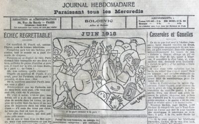 N° 104 du Canard Enchaîné –  26 Juin 1918