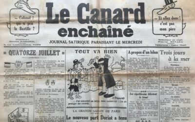 N° 1046 du Canard Enchaîné – 15 Juillet 1936