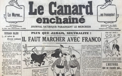 N° 1048 du Canard Enchaîné – 29 Juillet 1936