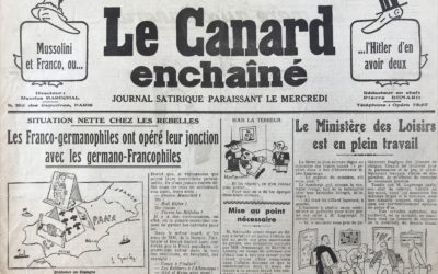 N° 1050 du Canard Enchaîné – 12 Août 1936