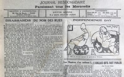 N° 106 du Canard Enchaîné –  10 Juillet 1918