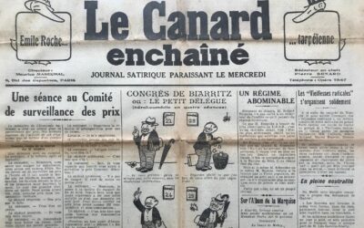 N° 1061 du Canard Enchaîné –  28 Octobre 1936