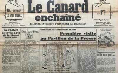 N° 1064 du Canard Enchaîné –  18 Novembre 1936