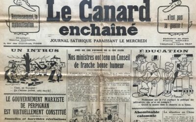 N° 1072 du Canard Enchaîné – 13 Janvier 1937