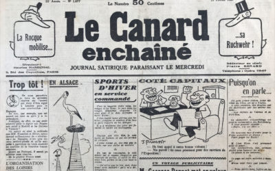 N° 1077 du Canard Enchaîné – 17 Février 1937