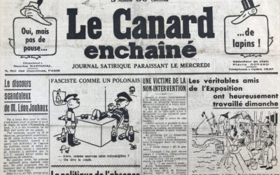 N° 1078 du Canard Enchaîné – 24 Février 1937