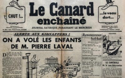 N° 1080 du Canard Enchaîné –  10 Mars 1937