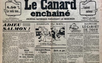 N° 1081 du Canard Enchaîné –  17 Mars 1937