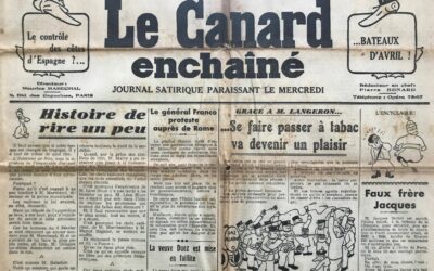 N° 1083 du Canard Enchaîné –  31 Mars 1937