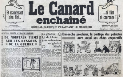 N° 1088 du Canard Enchaîné –  5 Mai 1937