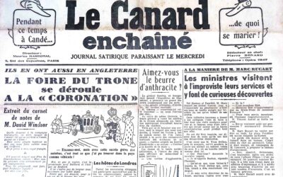 N° 1089 du Canard Enchaîné –  12 Mai 1937
