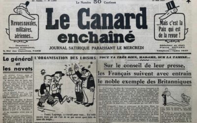 N° 1090 du Canard Enchaîné –  19 Mai 1937