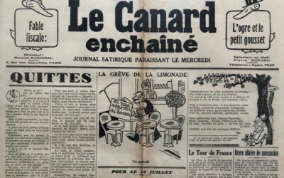 N° 1098 du Canard Enchaîné –  14 Juillet 1937