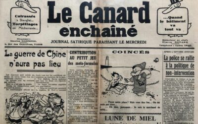 N° 1103 du Canard Enchaîné –  18 Août 1937