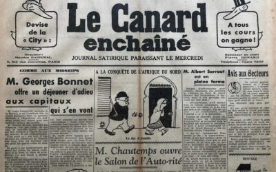 N° 1110 du Canard Enchaîné –  6 Octobre 1937