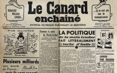 N° 1115 du Canard Enchaîné –  10 Novembre 1937