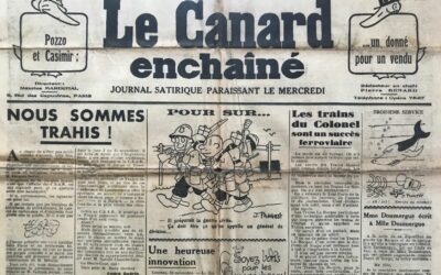 N° 1118 du Canard Enchaîné –  1 Décembre 1937