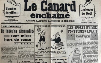 N° 1121 du Canard Enchaîné –  22 Décembre 1937