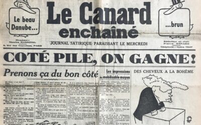 N° 1133 du Canard Enchaîné –  16 Mars 1938