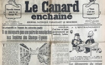 N° 1144 du Canard Enchaîné –  1 Juin 1938