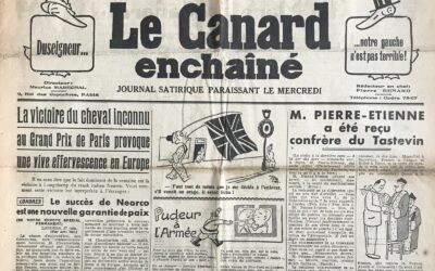 N° 1148 du Canard Enchaîné –  29 Juin 1938