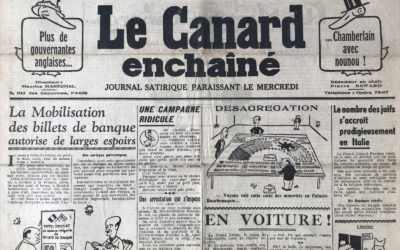N° 1163 du Canard Enchaîné – 12 Octobre 1938