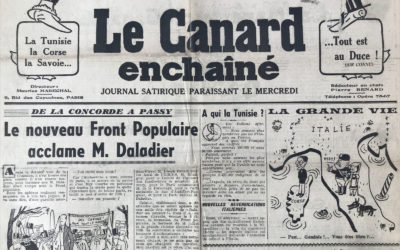 N° 1172 du Canard Enchaîné – 14 Décembre 1938