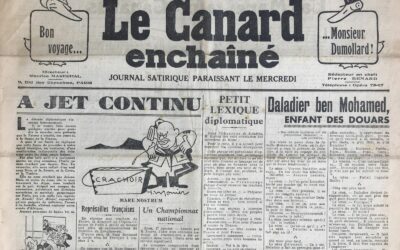 N° 1177 du Canard Enchaîné –  18 Janvier 1939