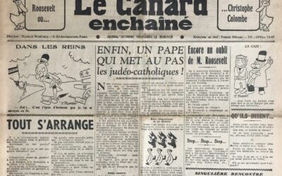 N° 1190 du Canard Enchaîné –  19 Avril 1939