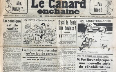 N° 1192 du Canard Enchaîné –  3 Mai 1939