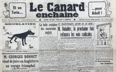 N° 1194 du Canard Enchaîné –  17 Mai 1939