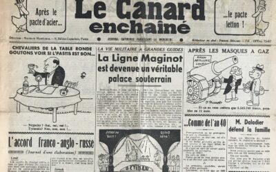 N° 1197 du Canard Enchaîné –  7 Juin 1939