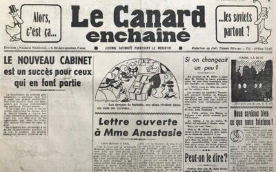 N° 1212 du Canard Enchaîné –  20 Septembre 1939