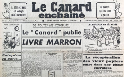 N° 1228 du Canard Enchaîné –  10 Janvier 1940