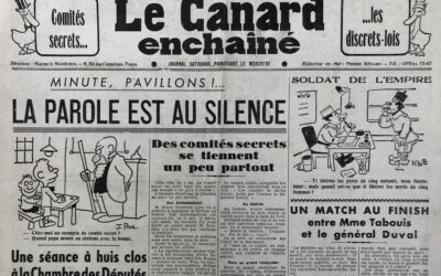 N° 1233 du Canard Enchaîné –  14 Février 1940