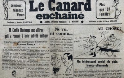 N° 1251 du Canard Enchaîné – 13 Septembre 1944