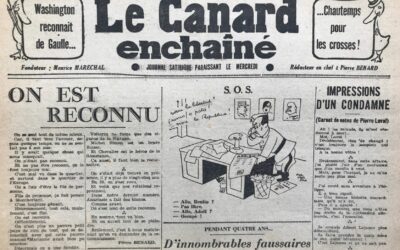 N° 1257 du Canard Enchaîné –  25 Octobre 1944