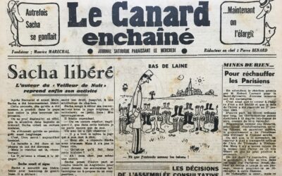 N° 1260 du Canard Enchaîné –  15 Novembre 1944