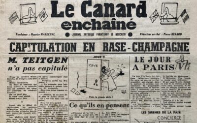 N° 1285 du Canard Enchaîné – 9 Mai 1945