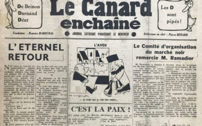 N° 1286 du Canard Enchaîné –  16 Mai 1945